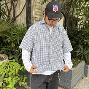 DOPE BLUE BOXY SHIRT